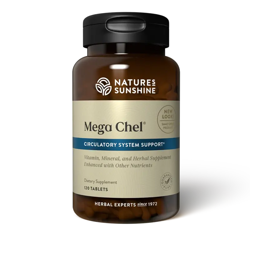 Nature sunshine mega chel 120 tablets