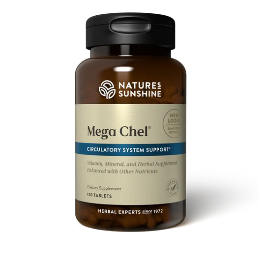 Nature sunshine mega chel 120 tablets