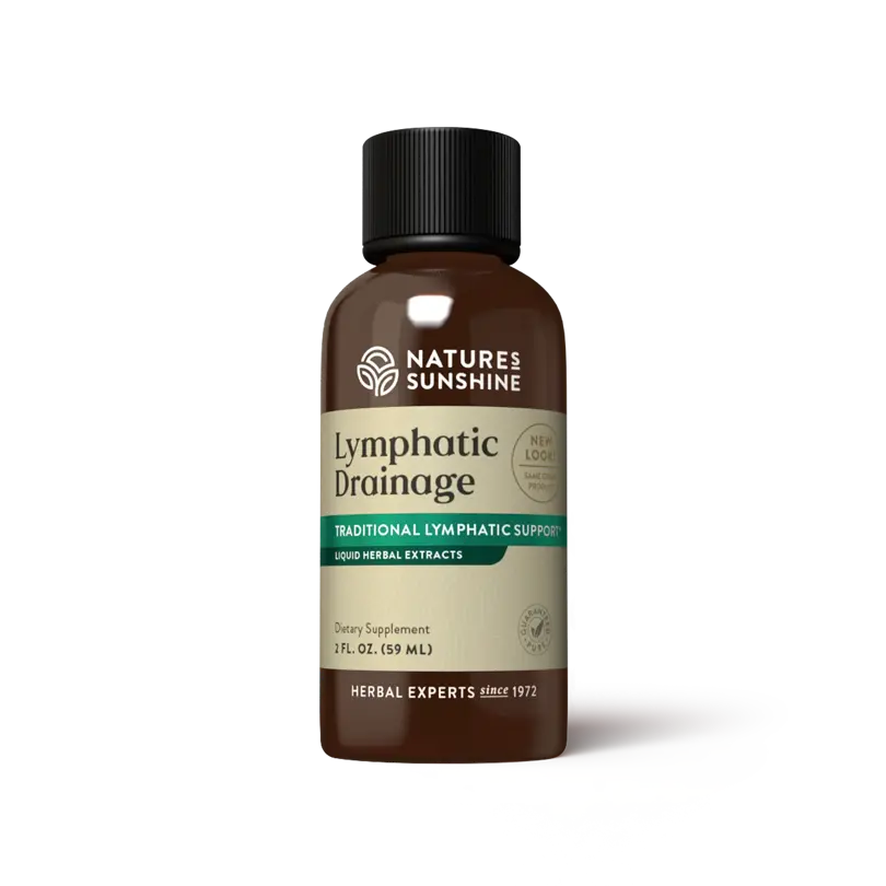 Natures sunshine lymphatic drainage 2 fl oz.