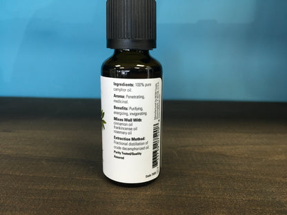 Camphor E.O 100% pure 1 oz