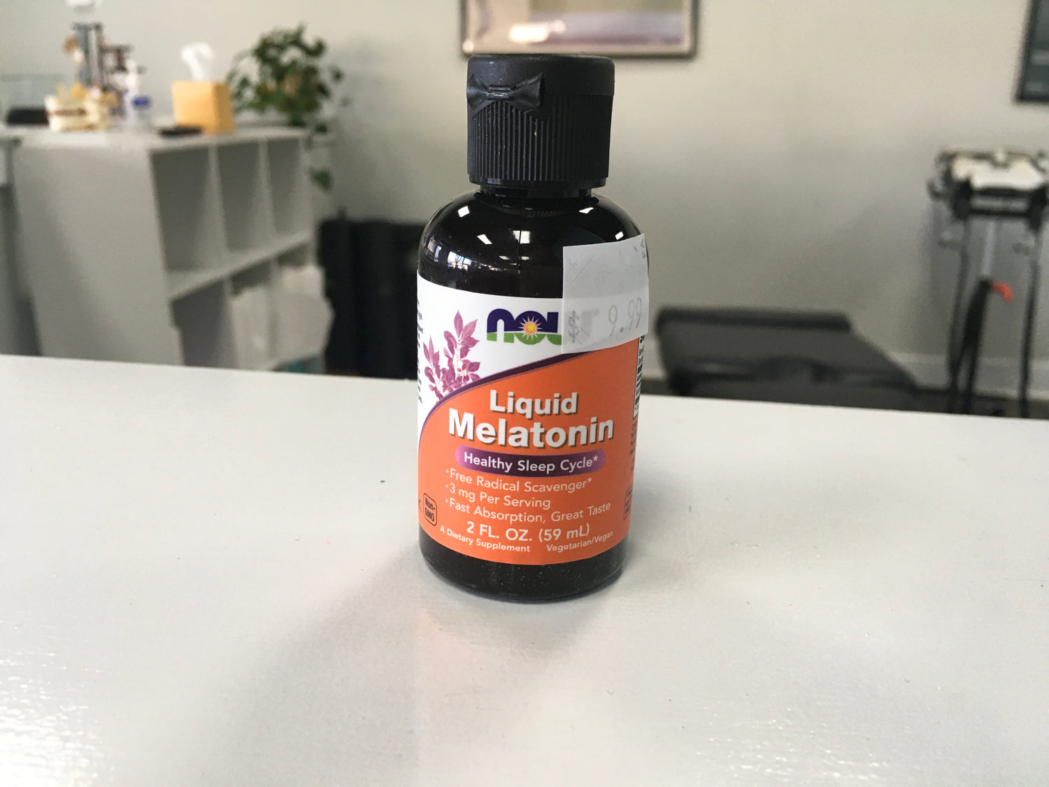 Liquid melatonin 3 mg 2oz