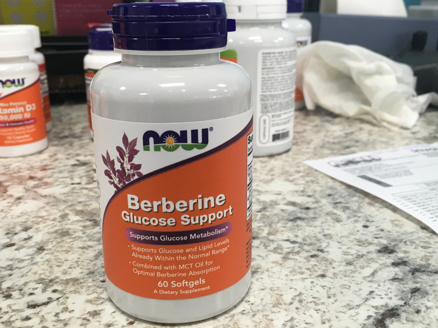 Berberine glucose support 60softgels