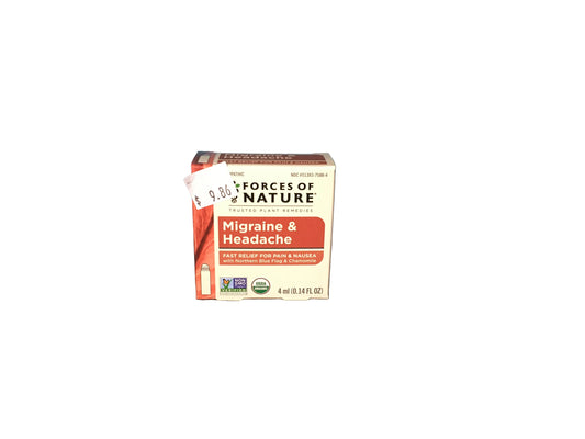 Migraine and Headache Roll-On with Northern Blue Flag and Chamomile