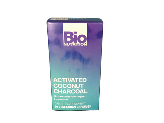 Bio Nutrition Activated Coconut Charcoal 90caps