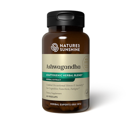 Nature Sunshine Ashwagandha 60 veg caps