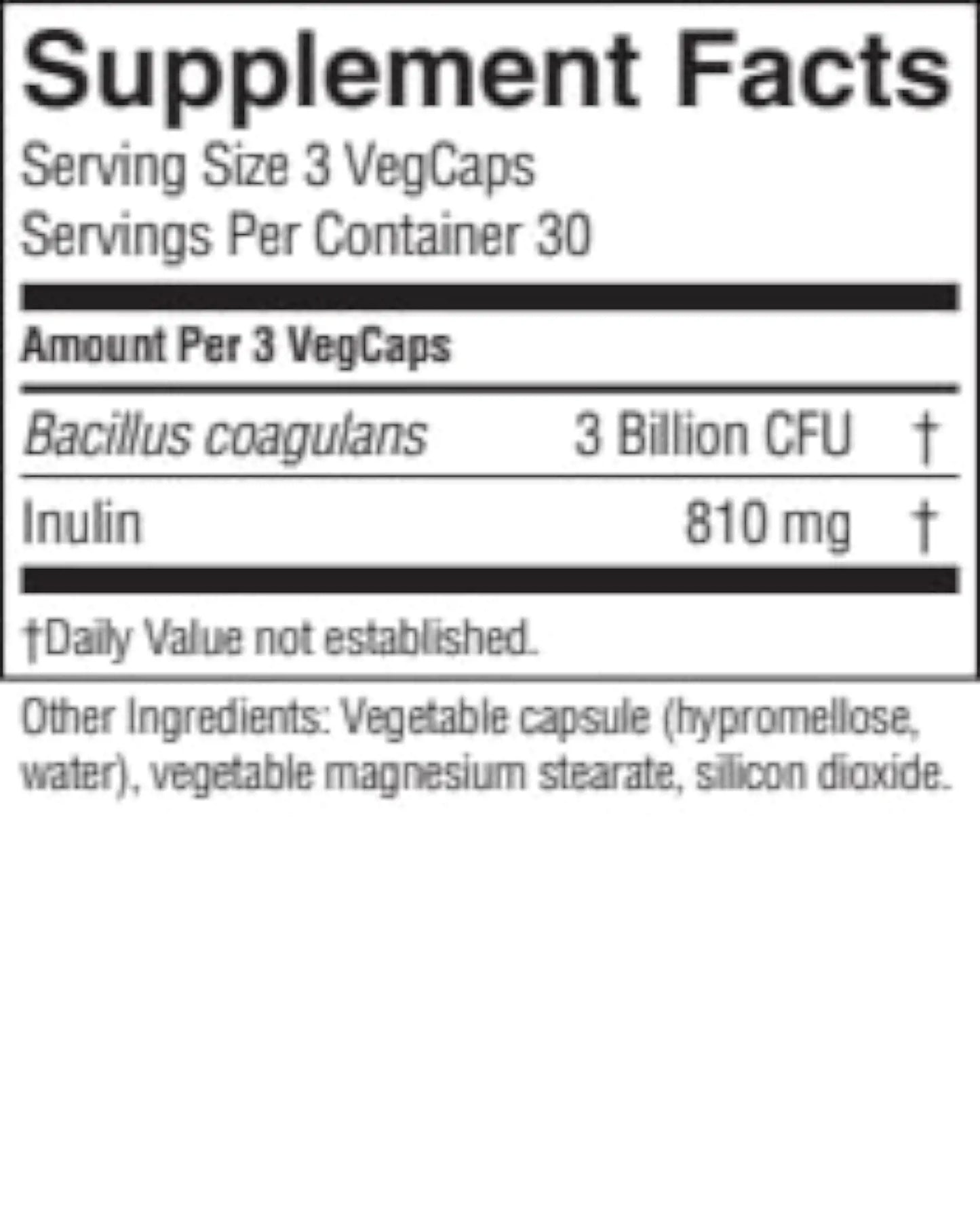 Bacillus Coagulans 90ct