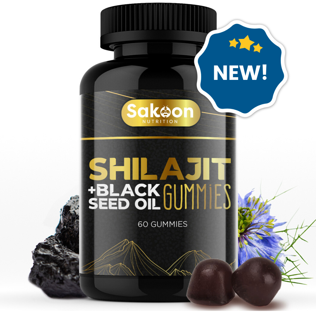 Pure Shilajit & Black Seed Oil Gummies (Only online)