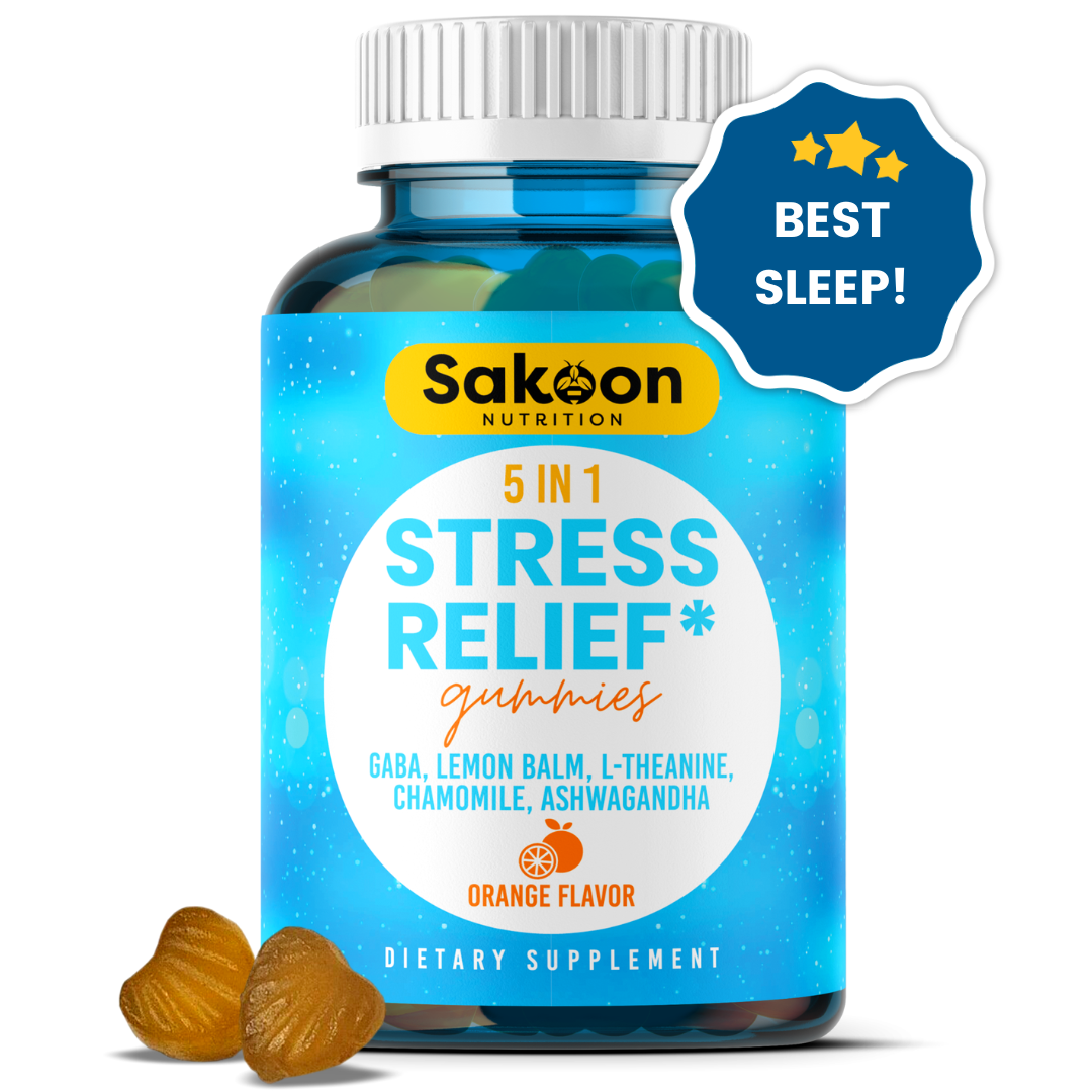 6 in 1 Stress Relief Gummies (only online )