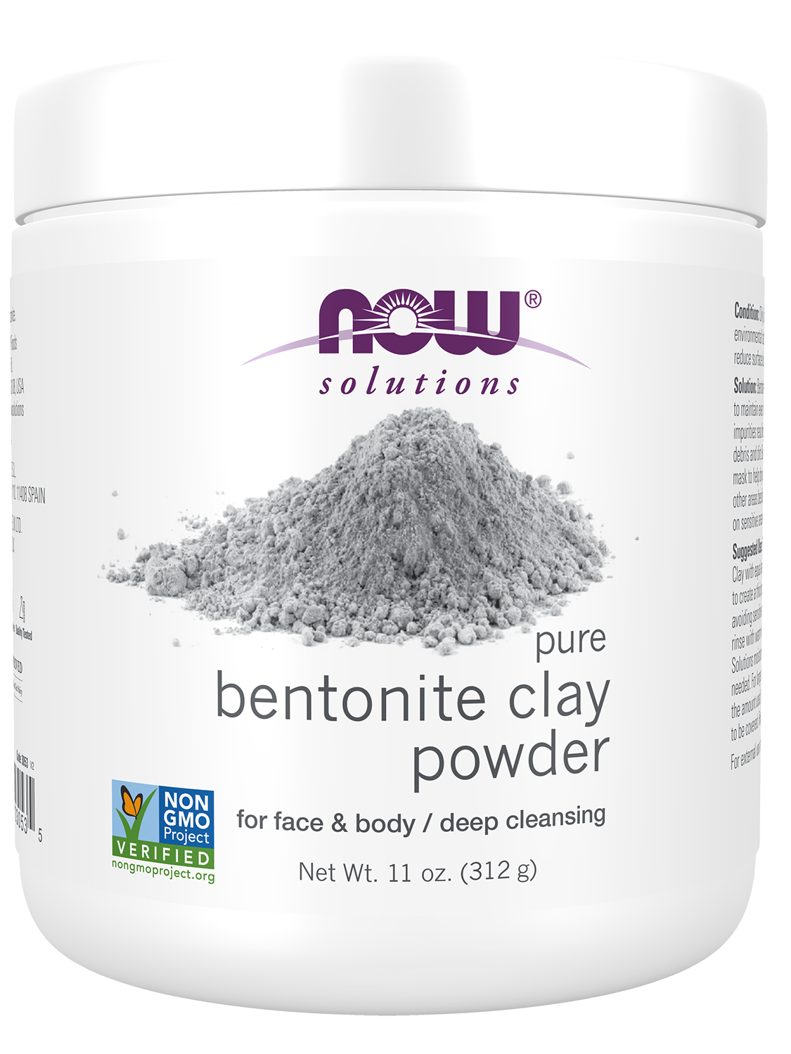 Bentonite clay powder 11 oz