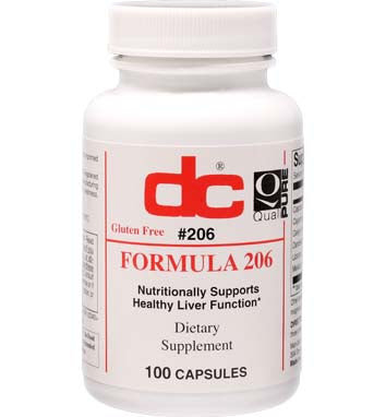 Fórmula 206 Liver Cleanse Formula (100 caps)