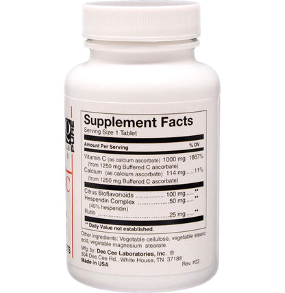 Buffered C  1250 mg  (60 Cap)