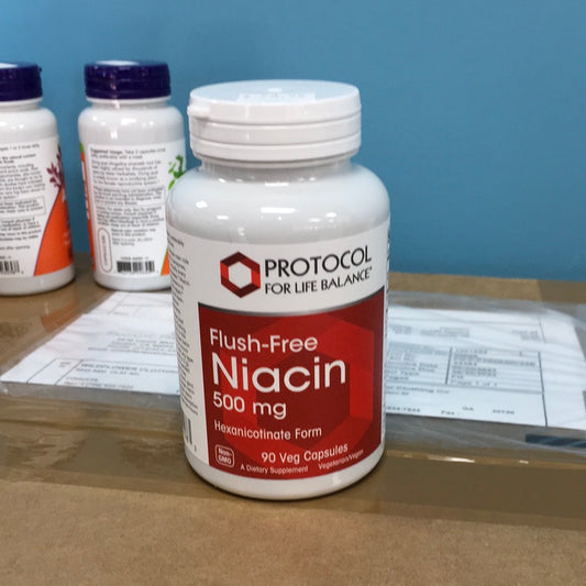 Flush-free Niacin 500mg 90 vegcaps