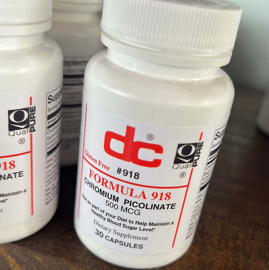 CHROMIUM PICOLINATE 500MCG (30CAP.)