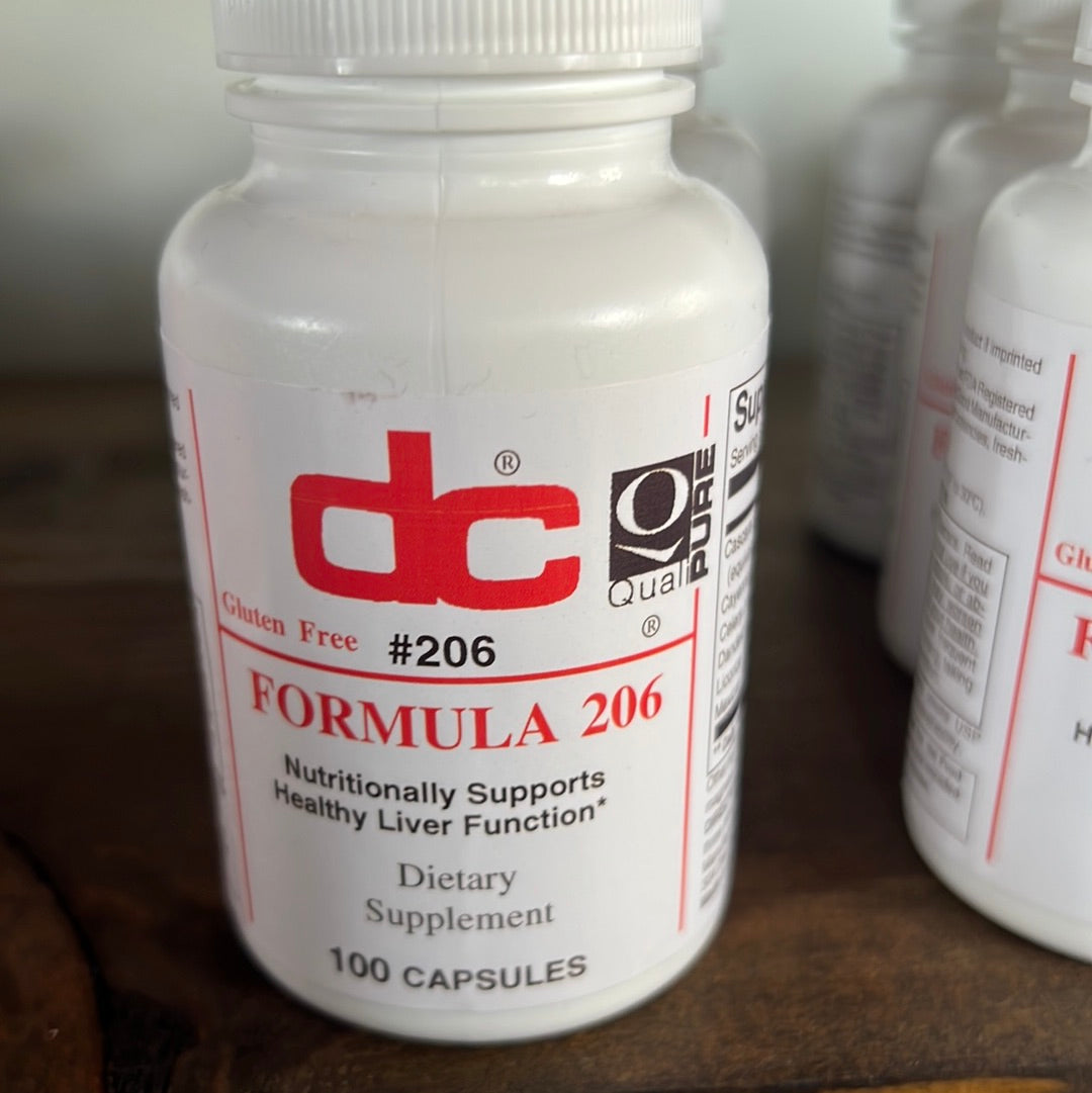 Fórmula 206 Liver Cleanse Formula (100 caps)