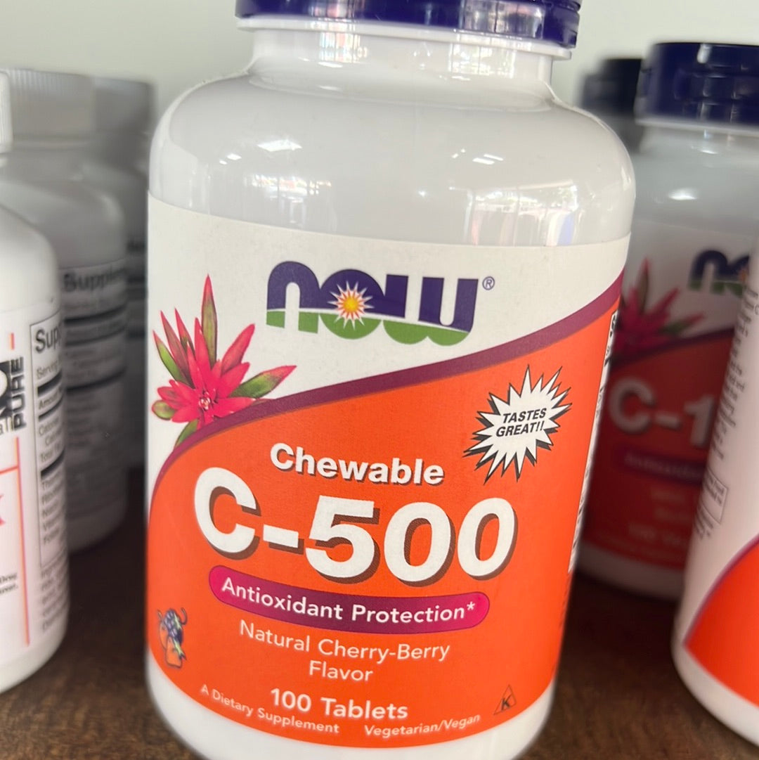 Vitamin C-500 Chewable 100 Tablets