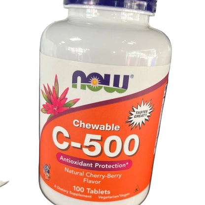 Vitamin C-500 Chewable 100 Tablets