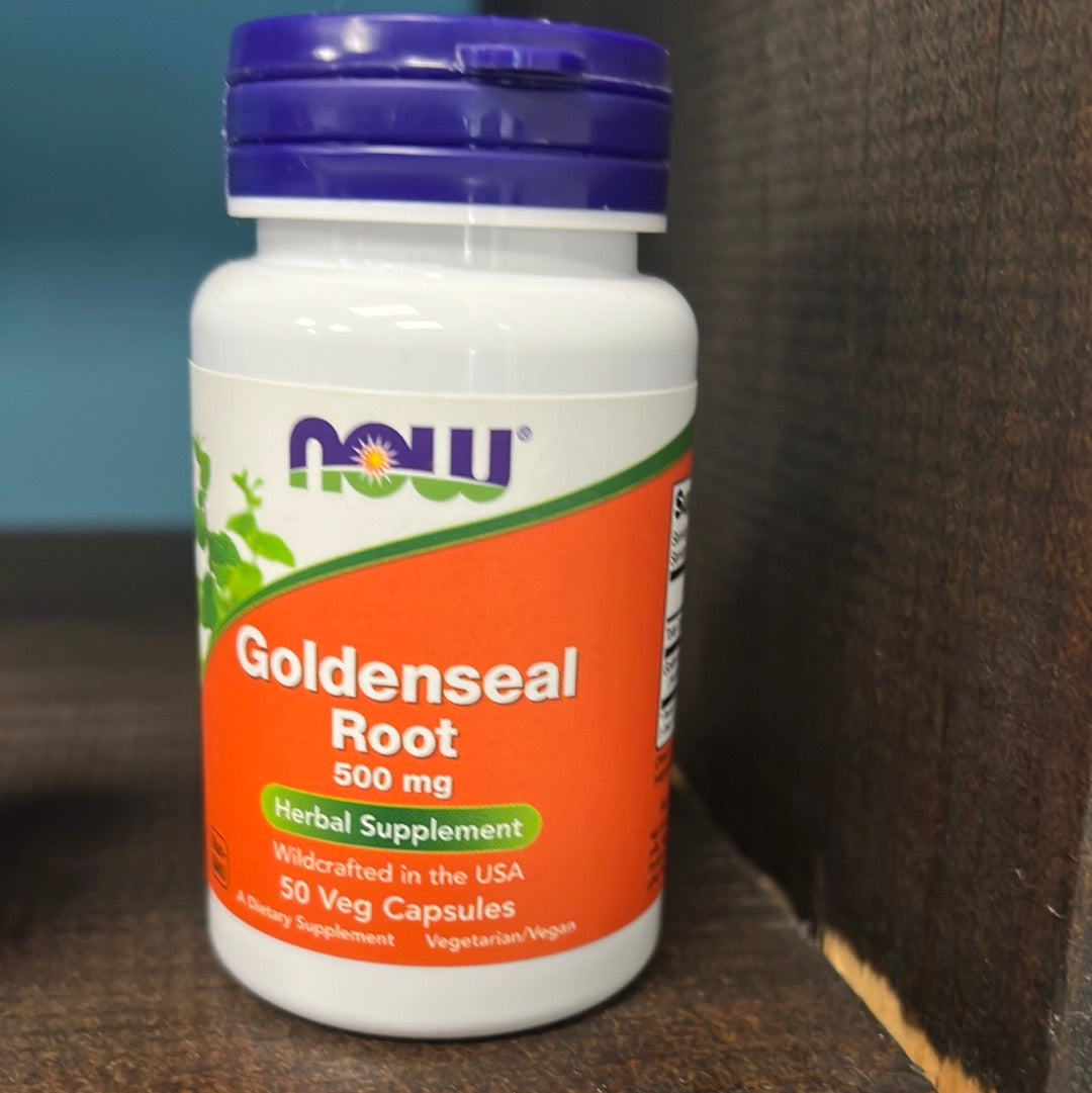 Goldenseal Root, 500 mg, 50 Veg Capsules