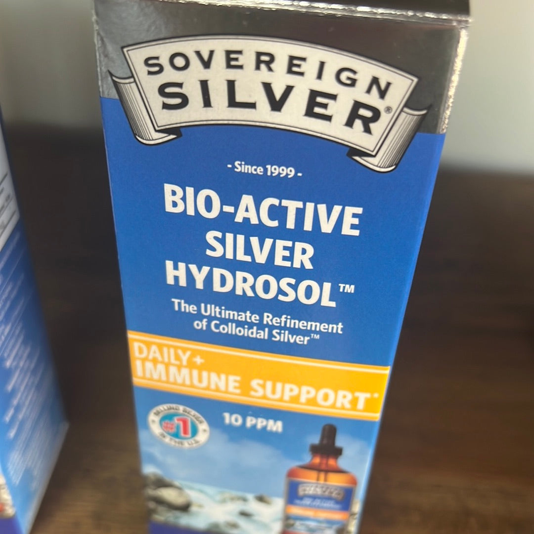 Bio-Active Silver Hydrosol Dropper-Top, Daily + Immune Support, 10 PPM, 8 fl oz (236 ml)