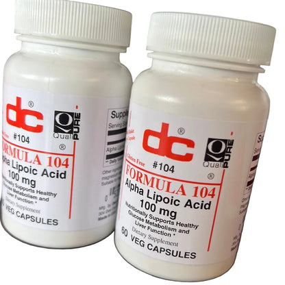 Alpha Lipoic Acid 100mg 60 veg Cap