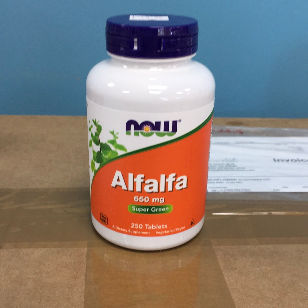 Alfalfa 650mg 250 tablets