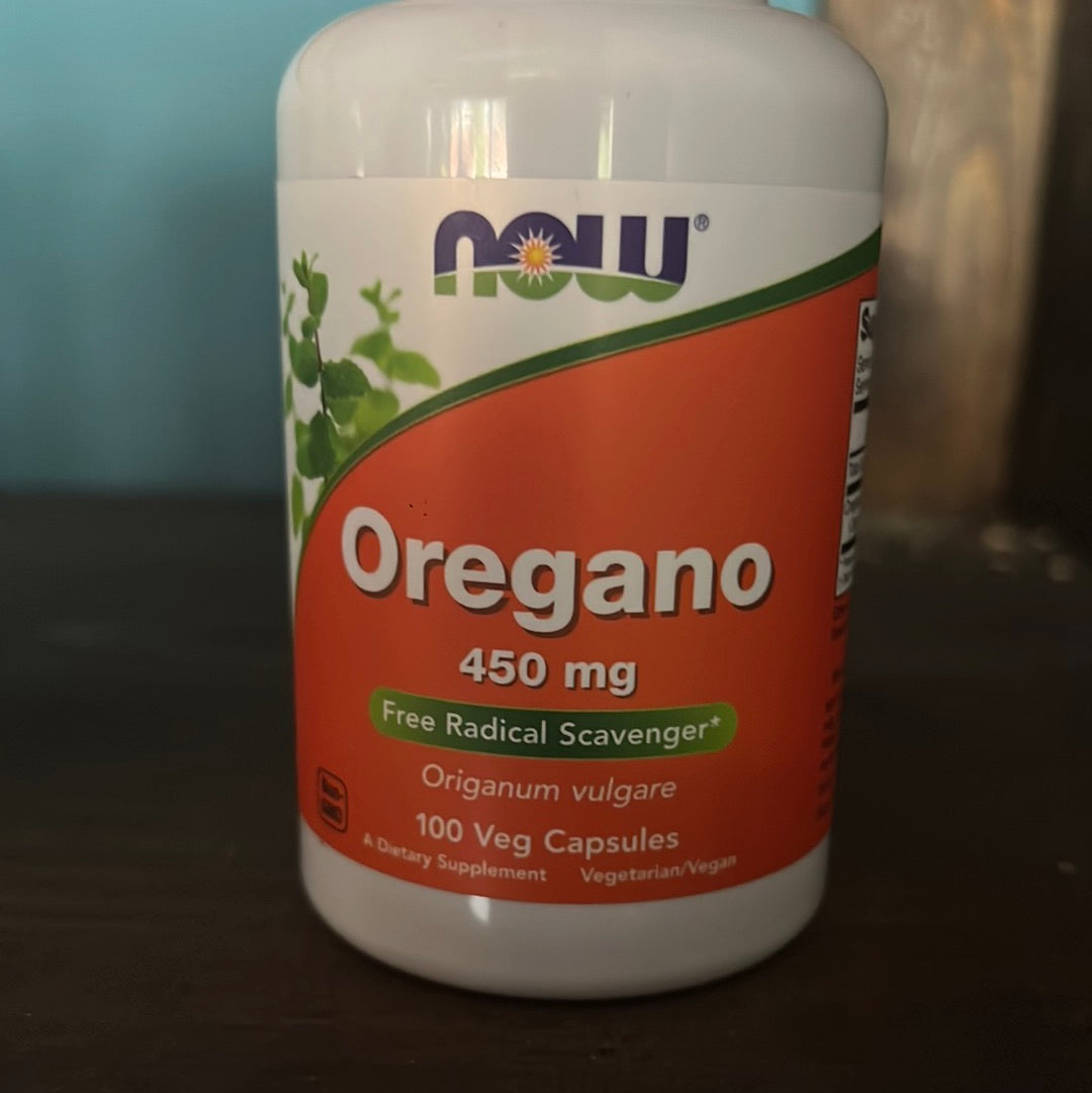 Oregano, 450 mg, 100 Veg Capsules