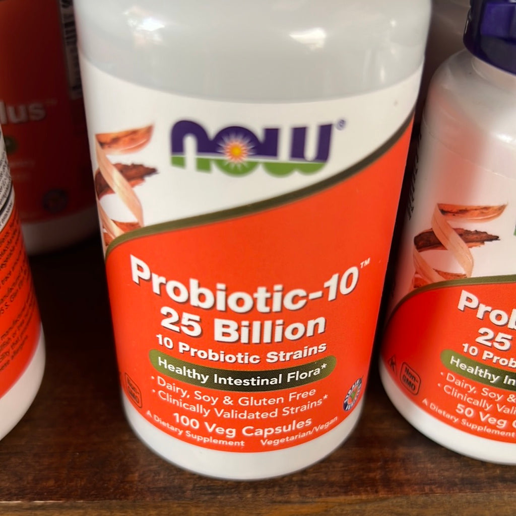 Probiotic-10, 25 Billion, 100 Veg Capsules