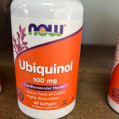 Ubiquinol 100mg (60 Soft Gels)