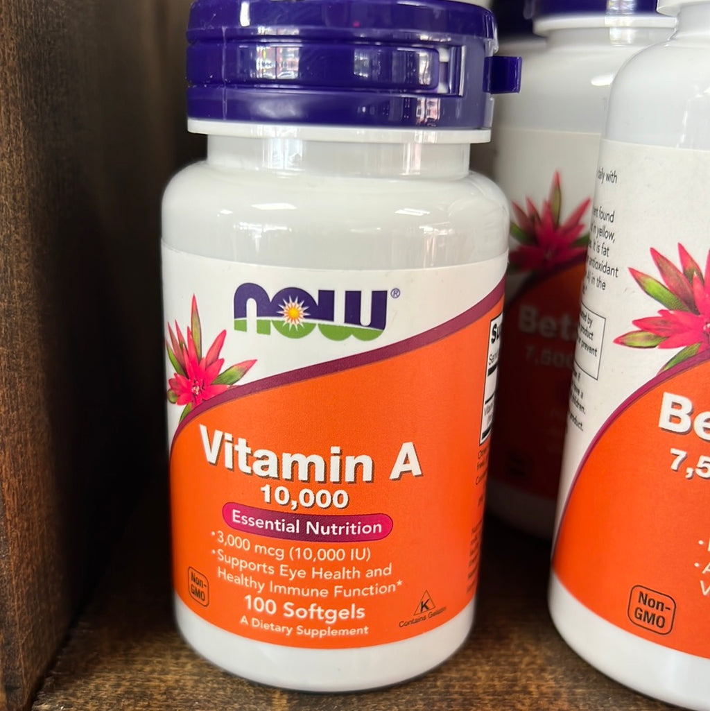 Vitamin A, 10,000 IU, 100 Softgels