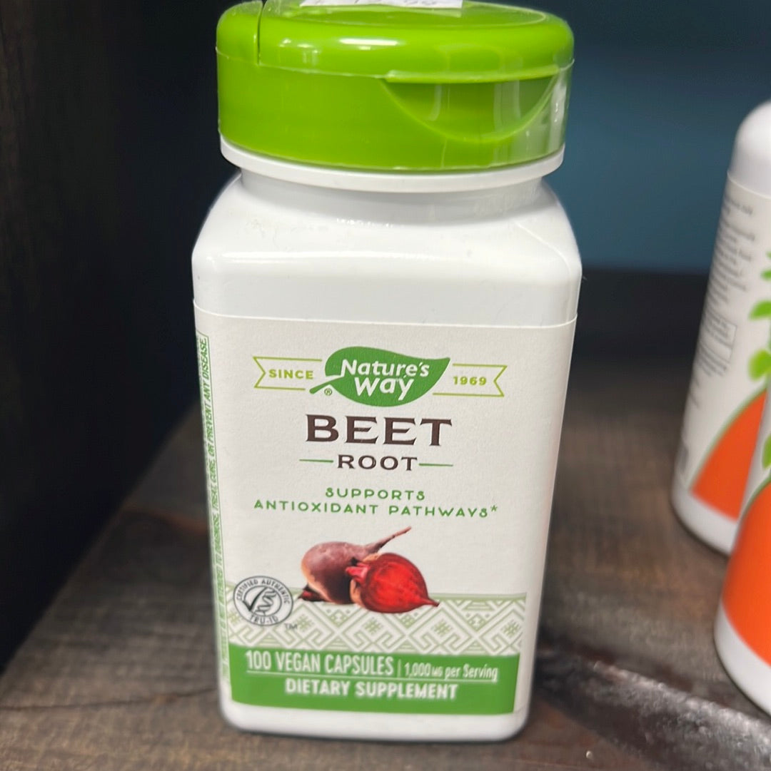 Beet Root capsules (Nature's Way)