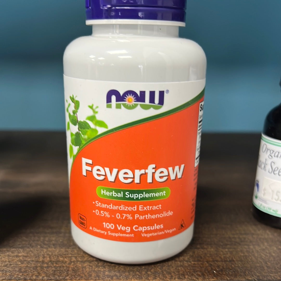 Feverfew, 100 Veg Capsules