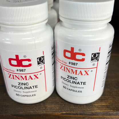 Zinmax  (zinc Picolinate) 60caps.