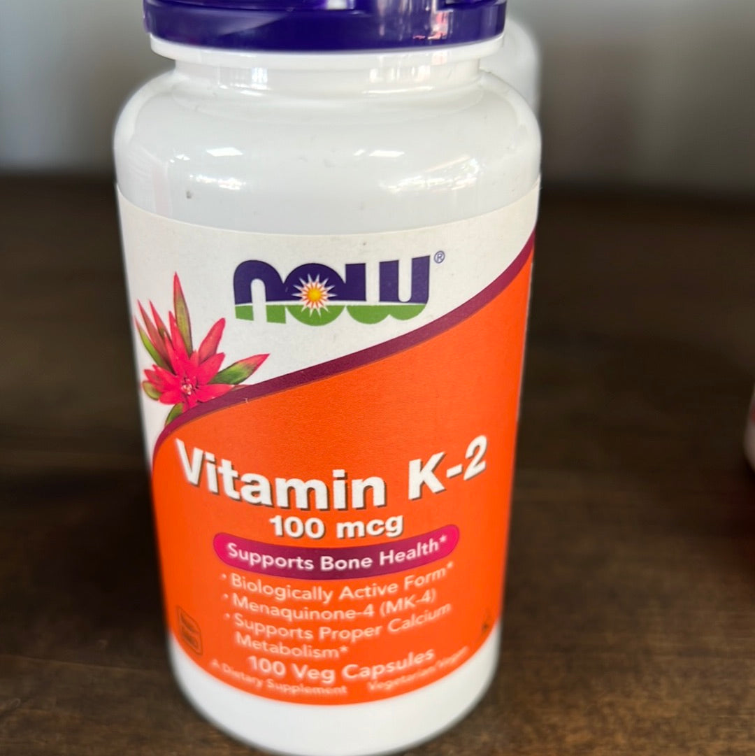 Vitamin K-2, 100 mcg, 100 Veg Capsules