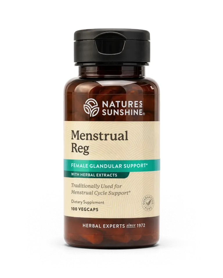 Nature's Sunshine Menstrual Reg, 100 Veg Capsules
