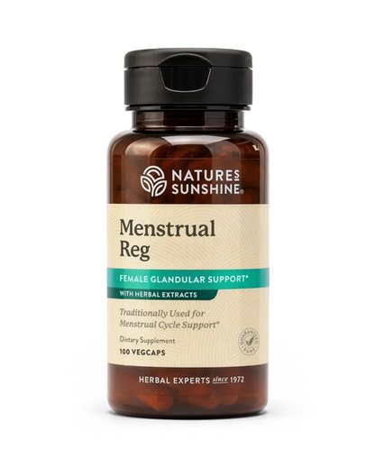 Nature's Sunshine Menstrual Reg, 100 Veg Capsules
