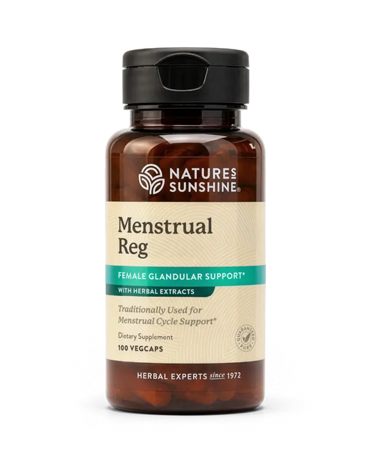 Nature's Sunshine Menstrual Reg, 100 Veg Capsules