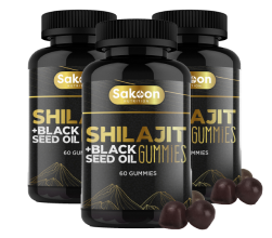 Pure Shilajit & Black Seed Oil Gummies (Only online)