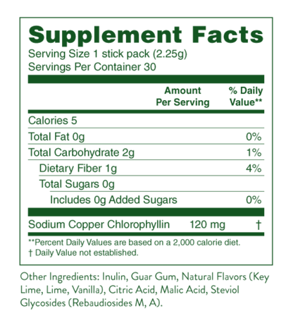Chlorophyll Stick Packs