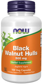 Black Walnut Hulls 500mg 100 Vcaps