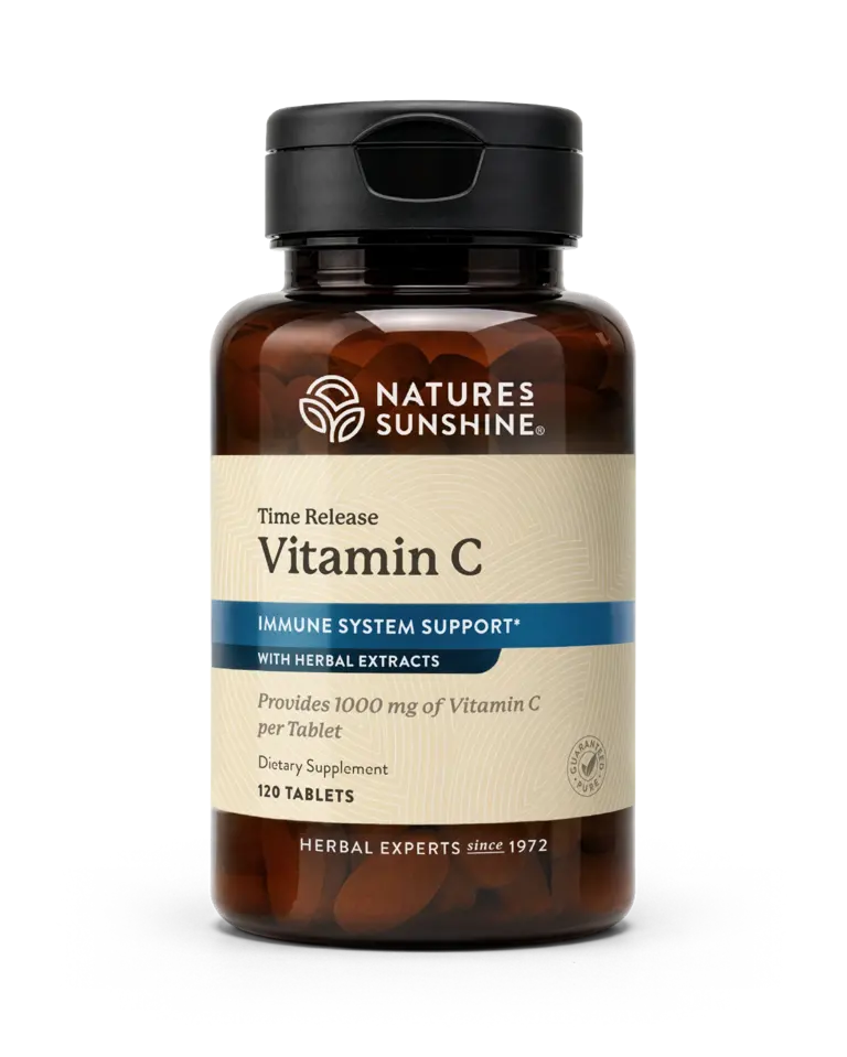 Nature Sunshine- Time release Vitamin C 60 tablets